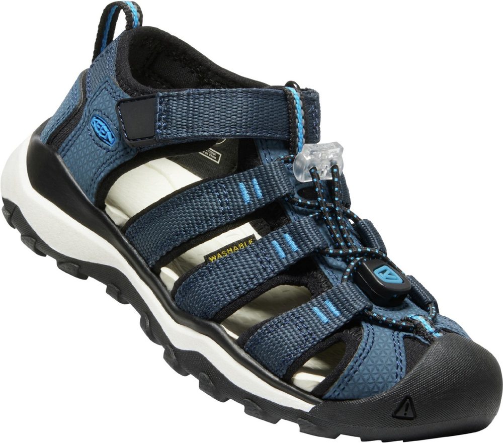 Levně Sandály KEEN NEWPORT NEO H2 CHILDREN blue nights/brilliant blue