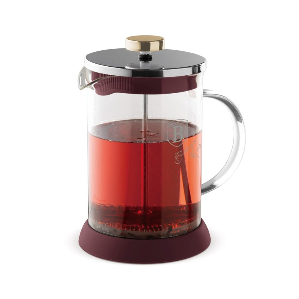 BERLINGERHAUS Konvička na čaj a kávu French Press 600 ml Leonardo Collection BH-8584
