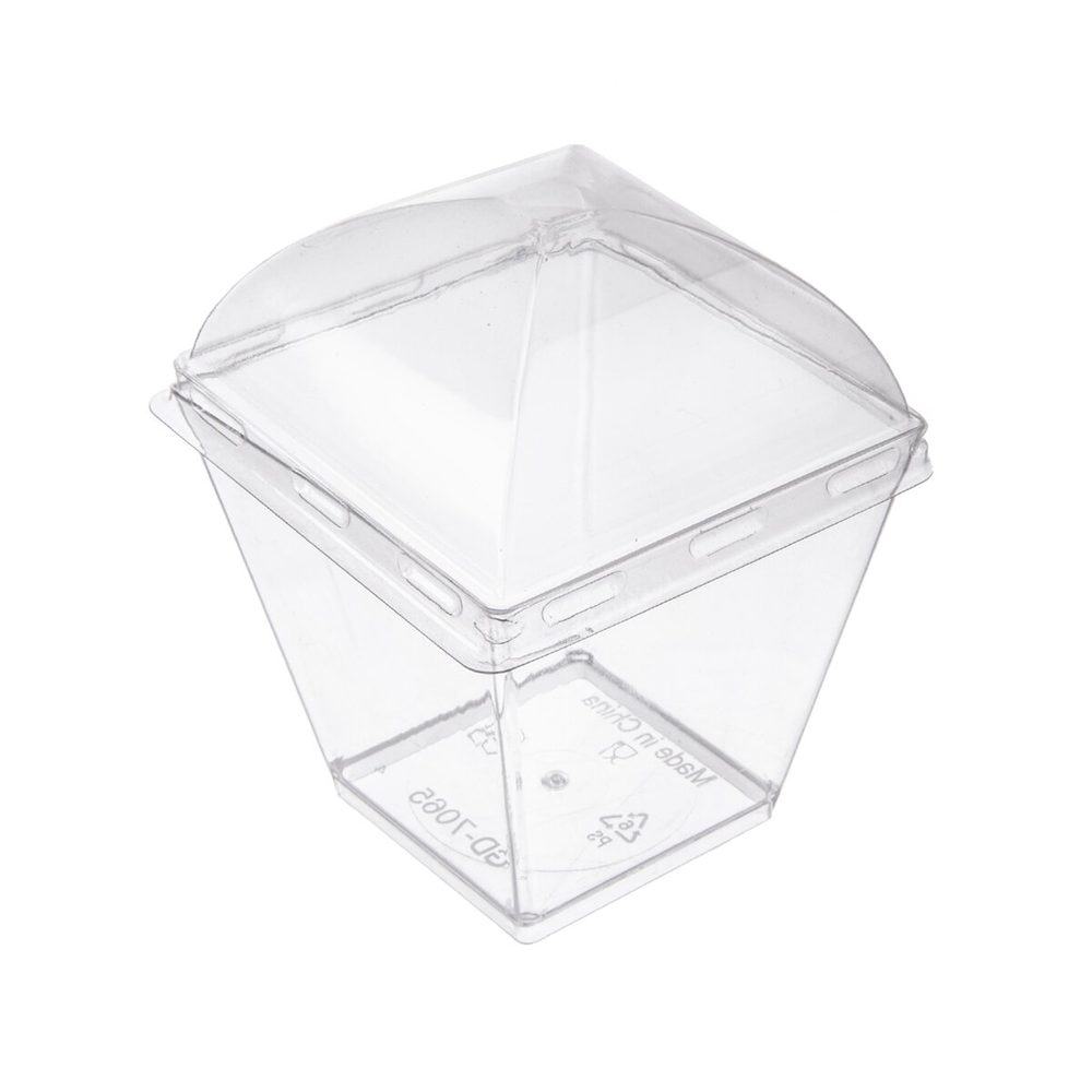 Pohárek s víčkem panna cotta 0,19 l 6 ks