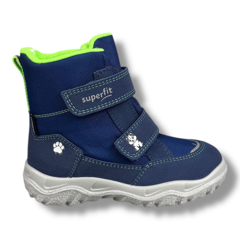Levně Zimní boty Superfit 1-006047-8030 HUSKY1 Blau/Hellgrün