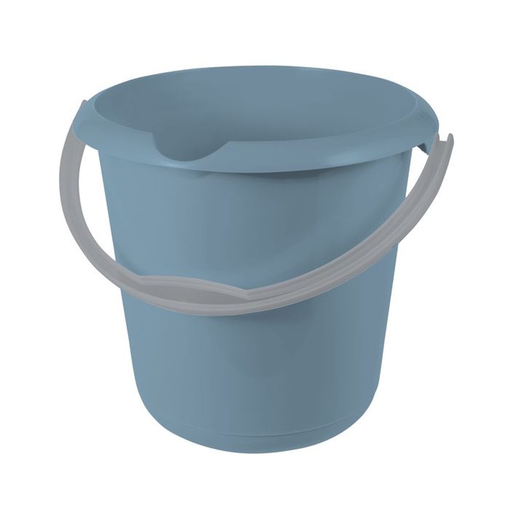 vědro 10l s výlev. sever.modrá, d30x28cm, plast