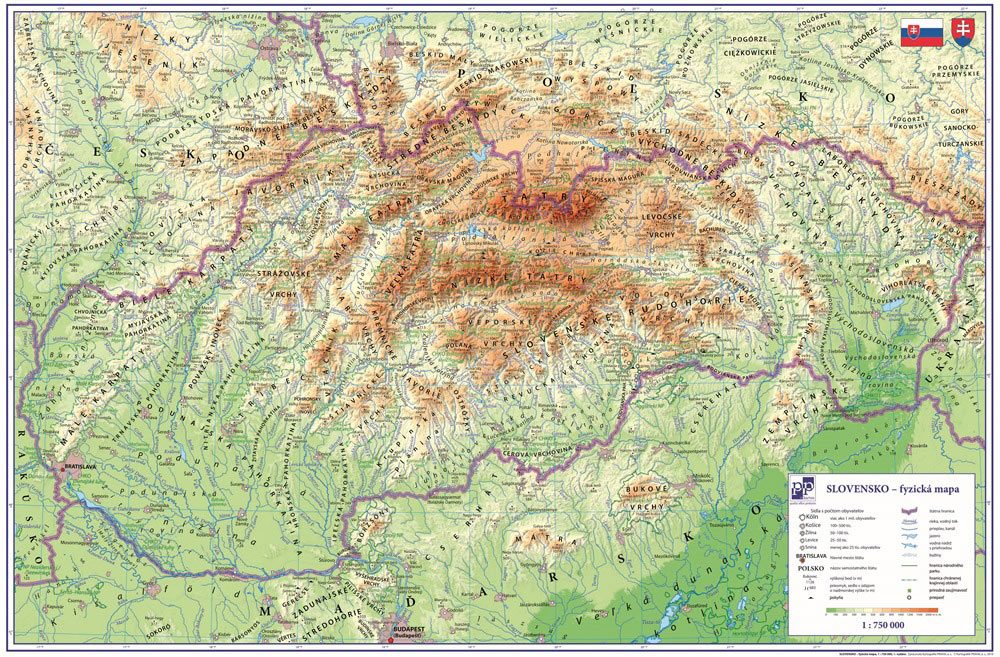 Podložka na stůl 60x40cm Slovensko 5-804