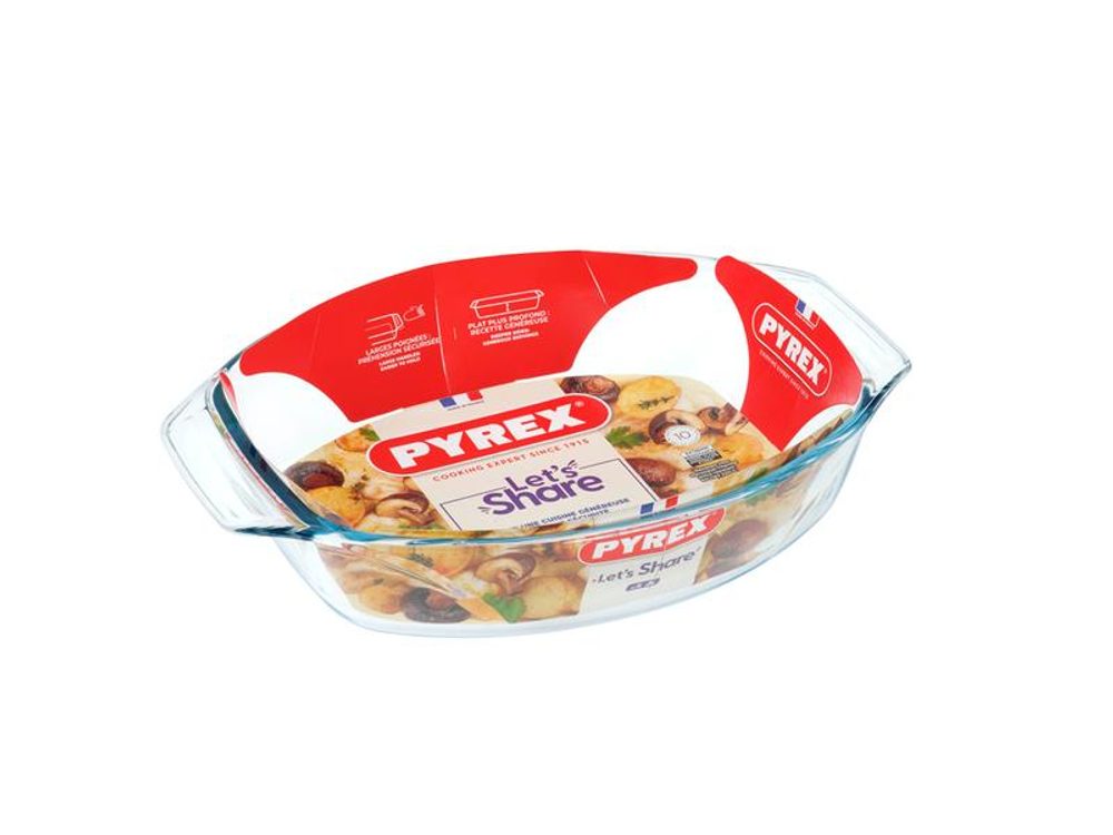 Pyrex MÍSA OVÁLNÁ ZAPÉKACÍ PYREX 35X24CM, BOROS.SKLO