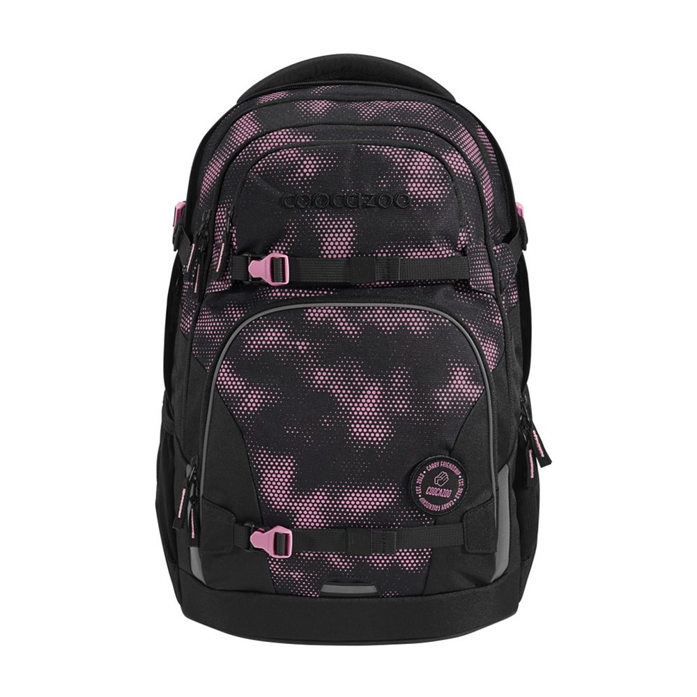 Levně Školní batoh coocazoo PORTER, Pink Illusion, certifikát AGR
