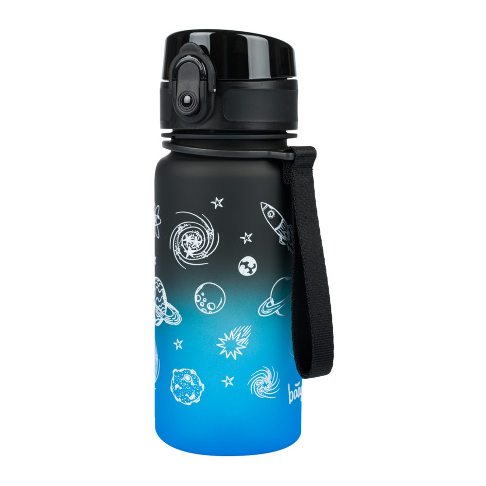 Levně BAAGL Tritanová láhev na pití Gradient Vesmír 350 ml