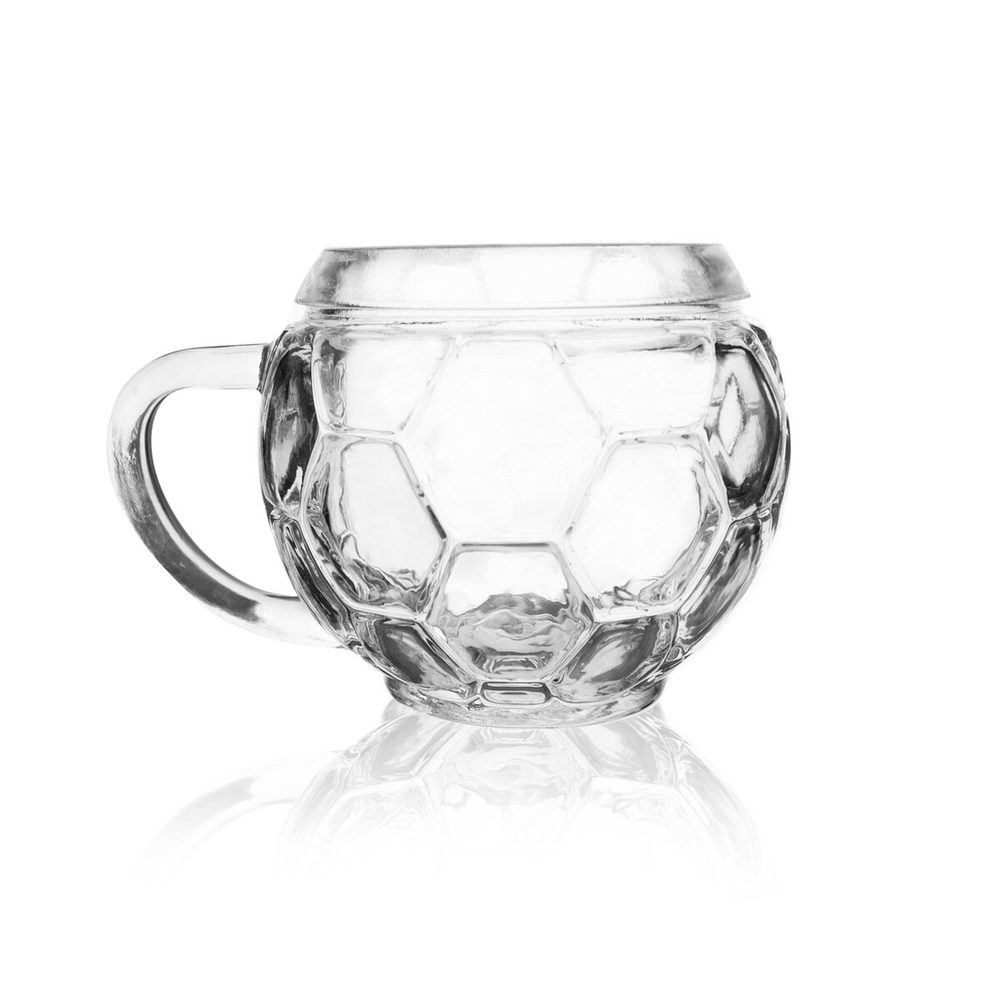 Levně Sklenice na pivo fotbal 0,35 l 1 ks