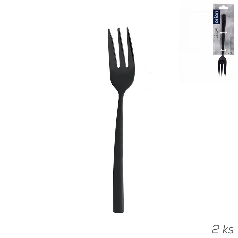 Levně Dezertní vidlička BLACK 2 ks
