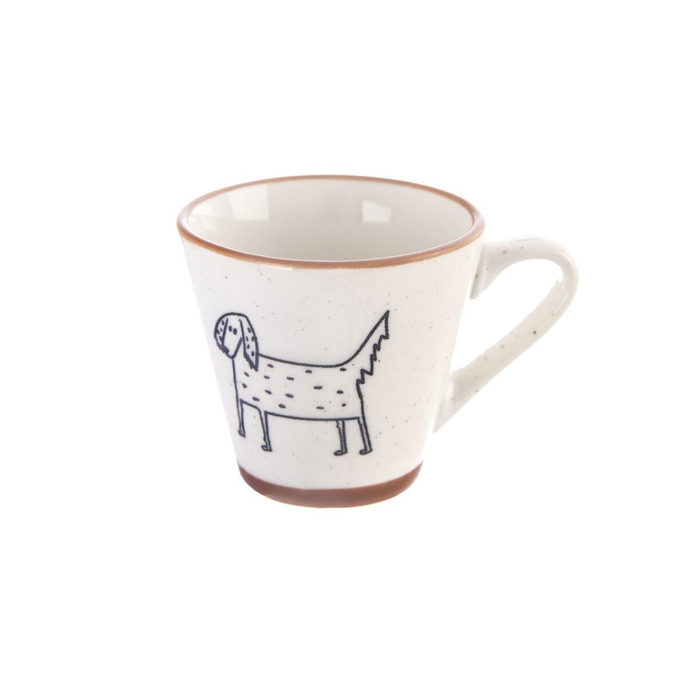 Hrnek STATEK pes espresso 0,07 l