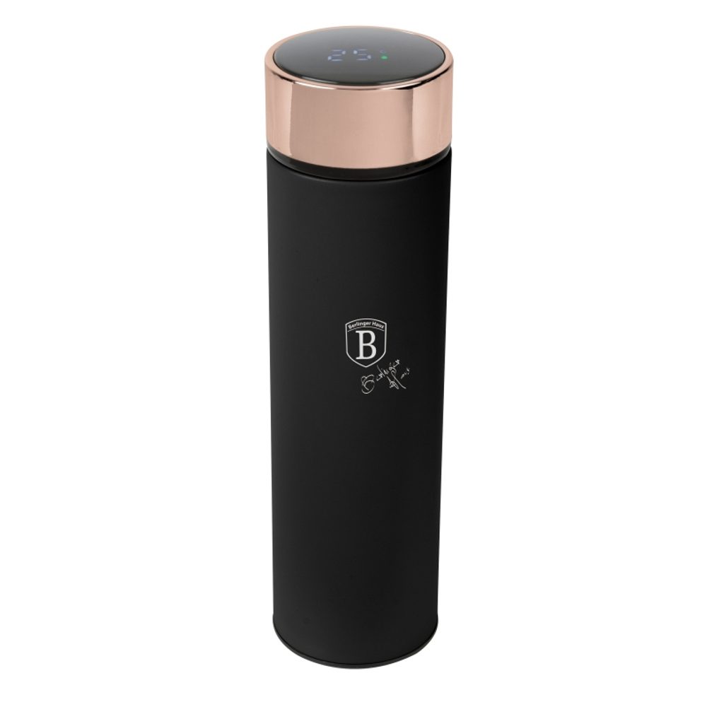 BERLINGERHAUS Termoska nerez s LED displejem 500 ml Black Rose Collection BH-9680
