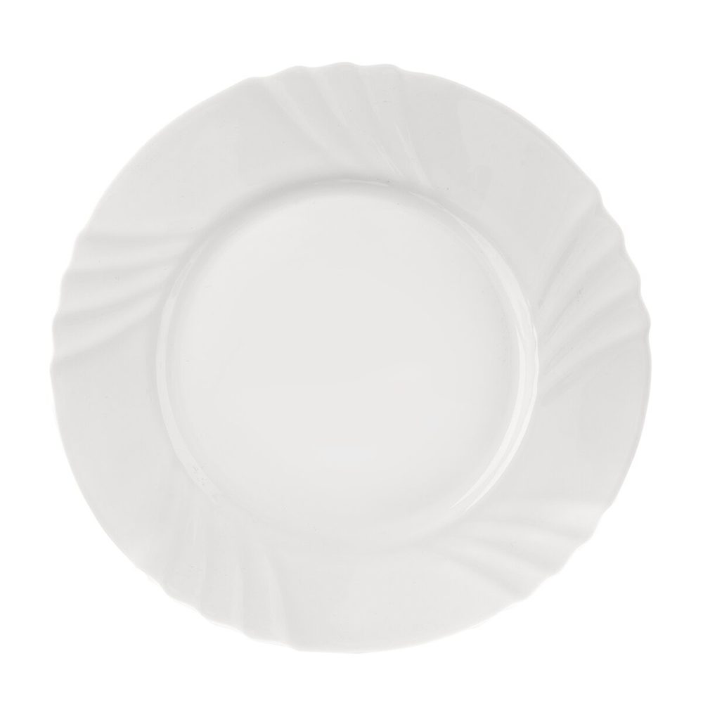 Mělký talíř LUNA vlnky pr. 25,5 cm