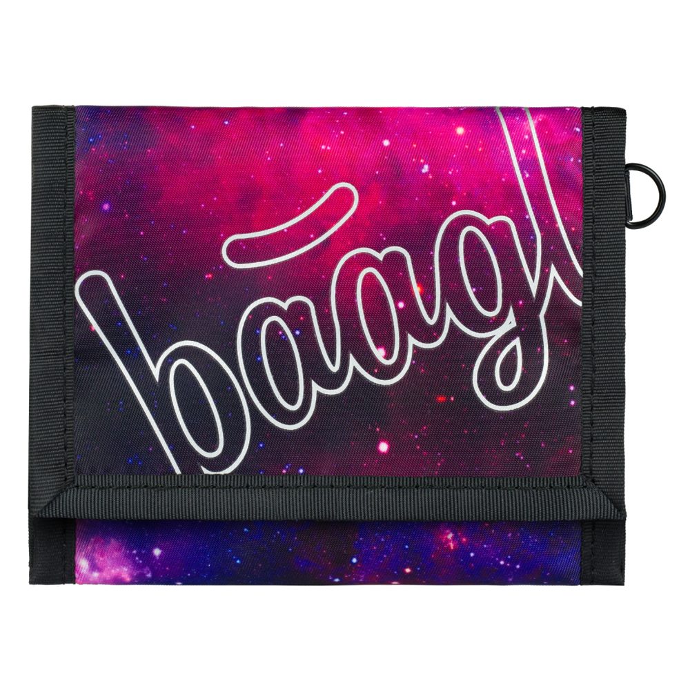 Levně BAAGL Peněženka Galaxy fialová Baagl