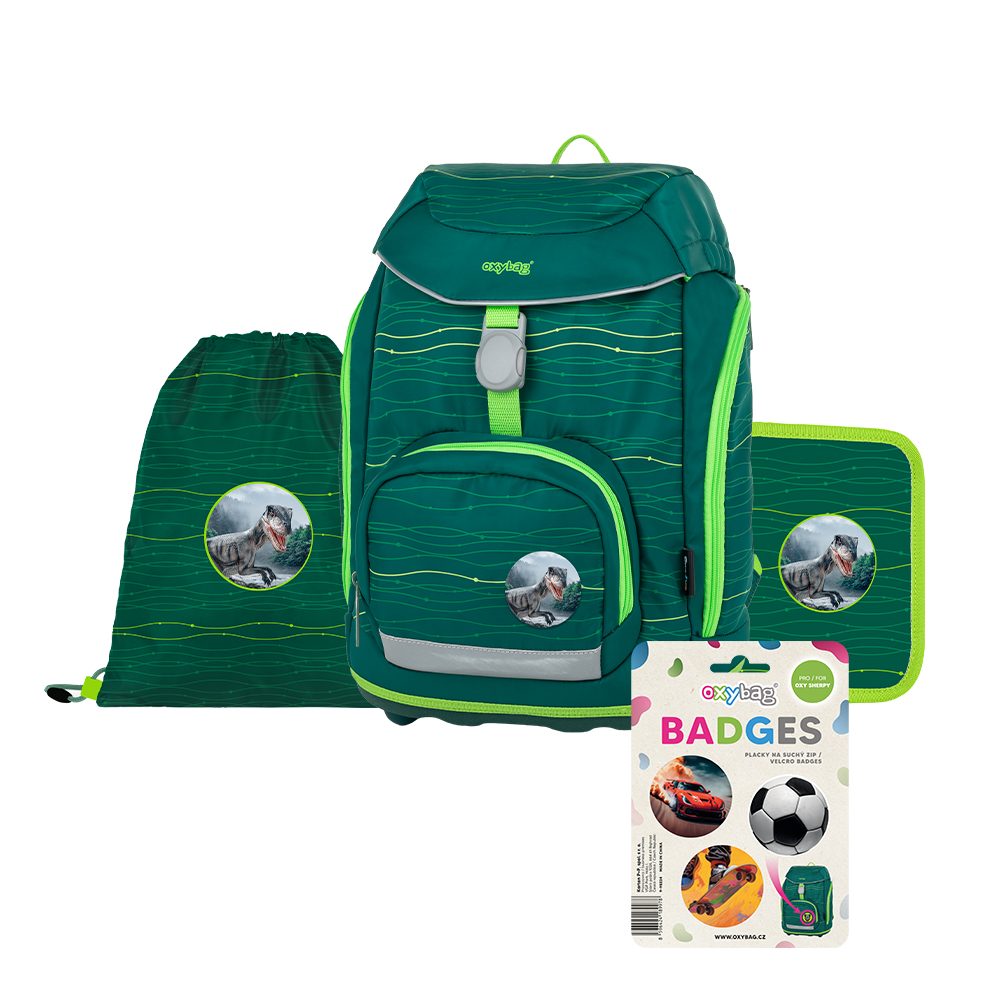 Levně Set 4dílný OXY Sherpy Green