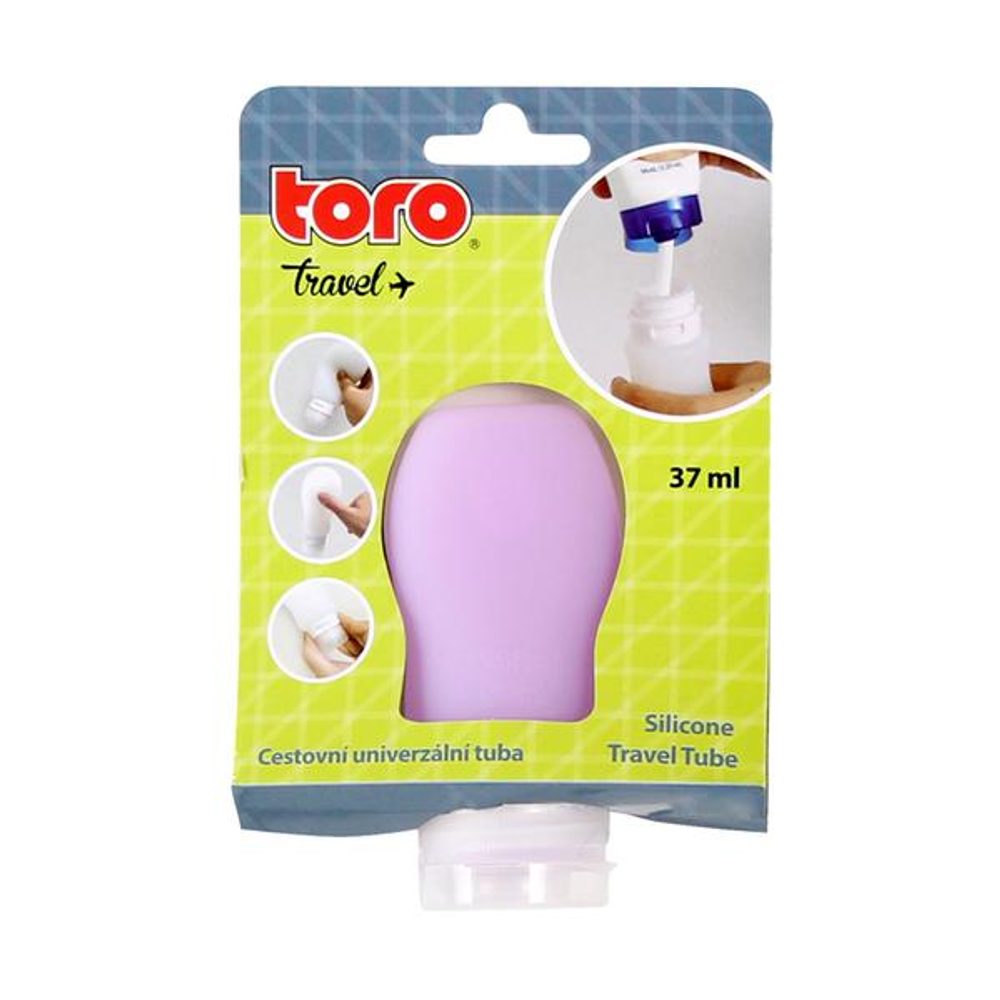 TORO CESTOVNÍ LAHVIČKA NA KOSMETIKU 37ML, SILIKON, ASSO_hamashop