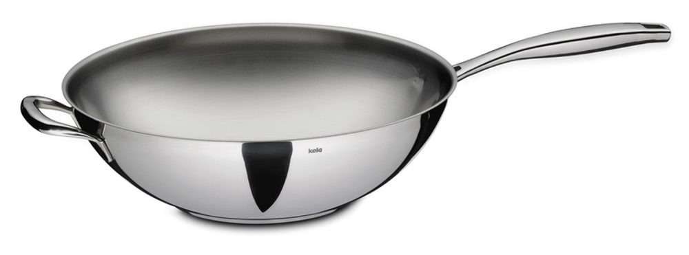 KELA Wok nerez Flavoria 32 cm KL-10193