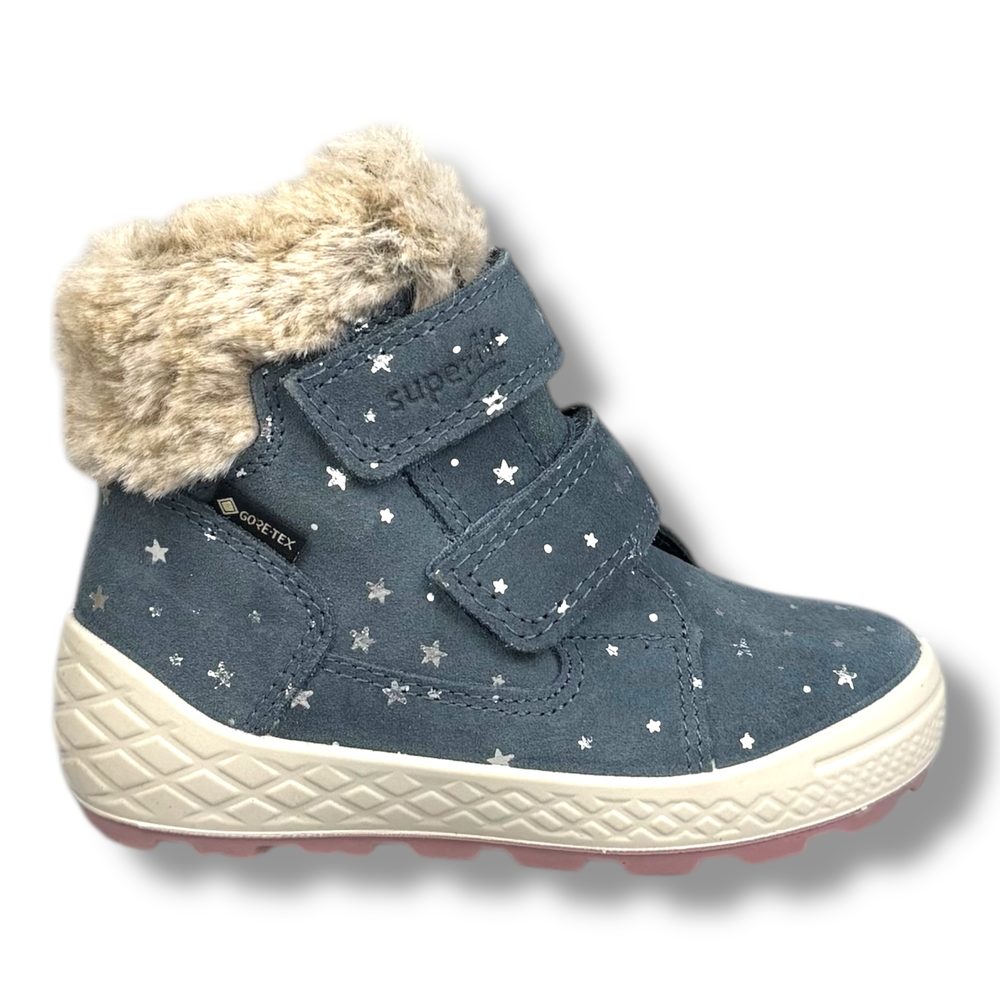 Levně Superfit dětská zimní obuv 1-106316-8000 GROOVY 2.0 blau