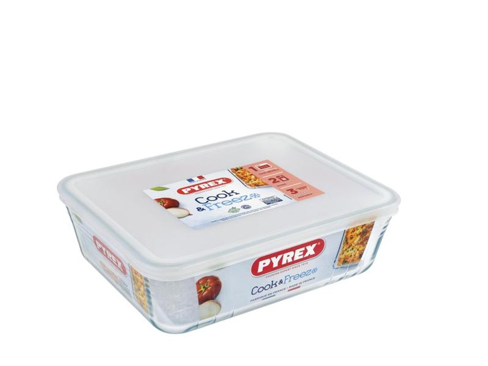 Pyrex DÓZA SKLENĚNÁ PYREX 2,6L, 24x19x8CM_hamashop