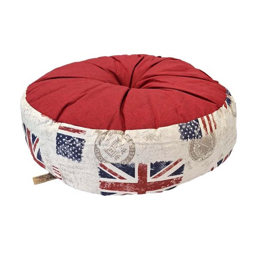 AXIN POLŠTÁŘ MEDITAČNÍ KULATÝ, PRŮM. 70CM, VÝŠKA 20CM_hamashop