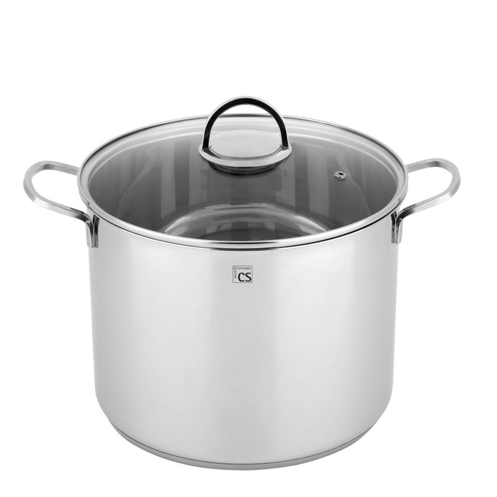 CS SOLINGEN Hrnec s poklicí nerez 36 cm / 30 l TRIER CS-093181