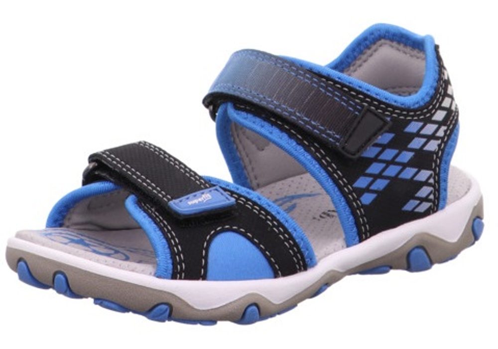 Levně Superfit sandály 0-609466-0000 MIKE 3.0 černé / modré - 28