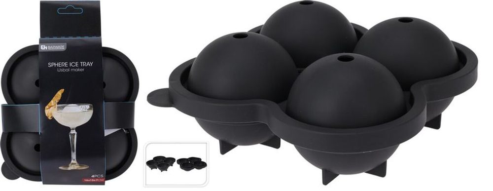 forma na led 16x15x7cm, 4koule, plast
