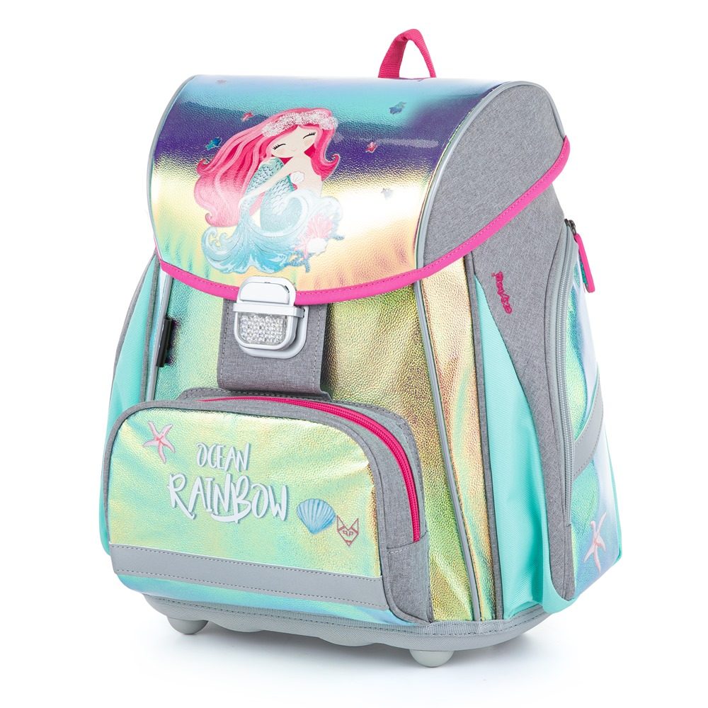 Levně Školní batoh PREMIUM Ocean rainbow