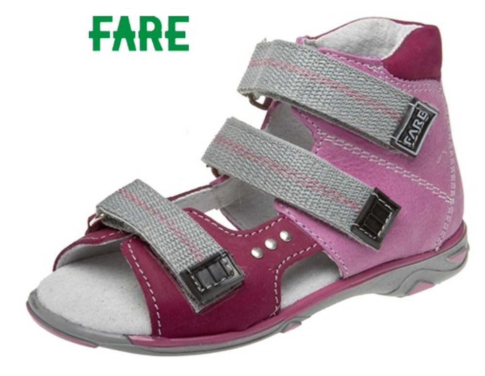 Levně Dětská letní obuv Fare 760151 růžová