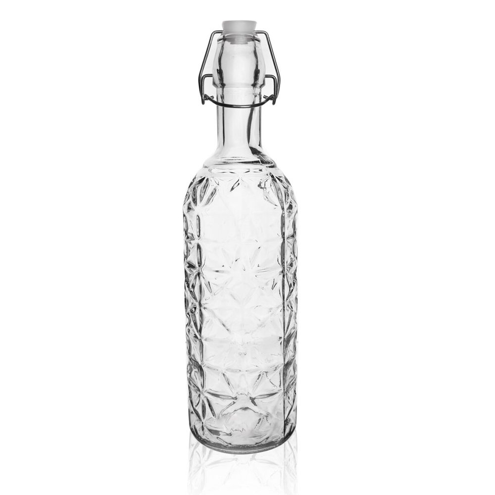 Levně Láhev s klip uzávěrem Ela 1,1 l