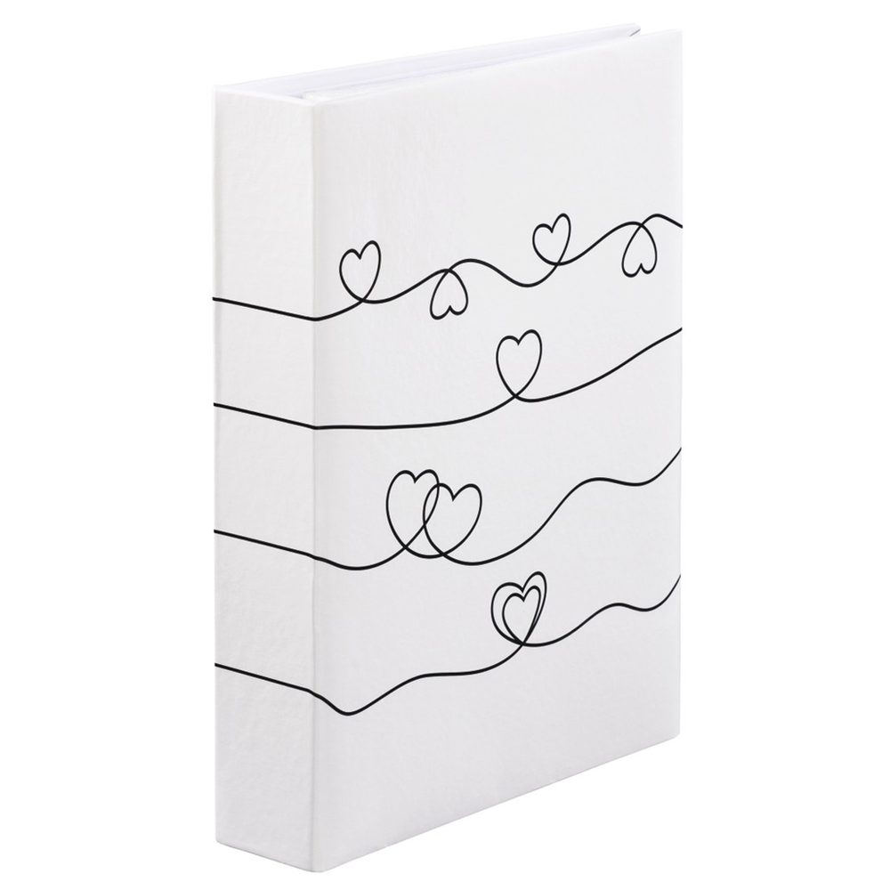 Levně Hama album memo HEART WAVES 10x15/200, popisové štítky