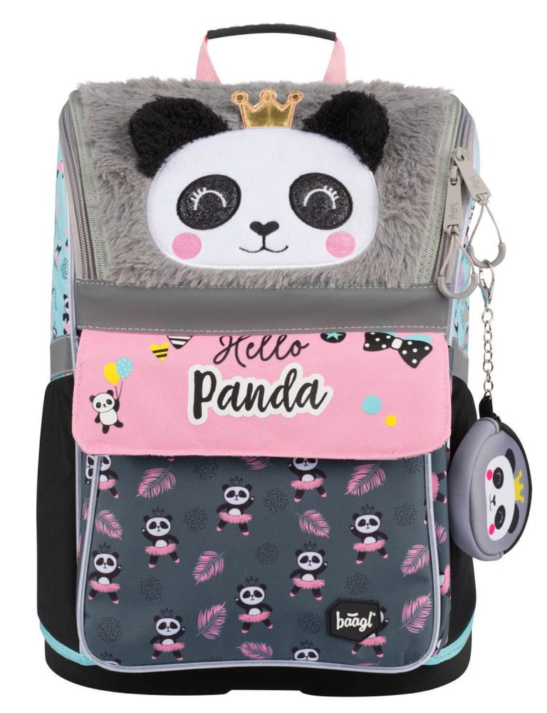 Levně BAAGL Školní aktovka Zippy Panda Baagl