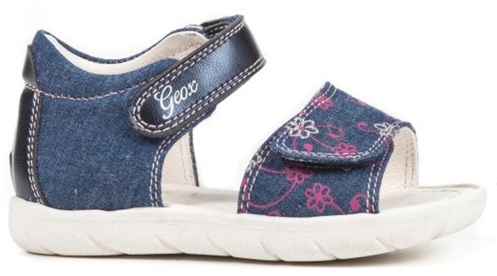 Levně Dívčí sandály - GEOX B SANDAL ALUL GIRL AVIO/FUCHSIA