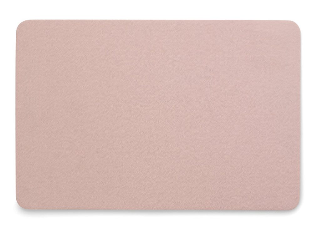KELA Prostírání KIMARA 45x30 cm imitace kůže růžová KL-12312