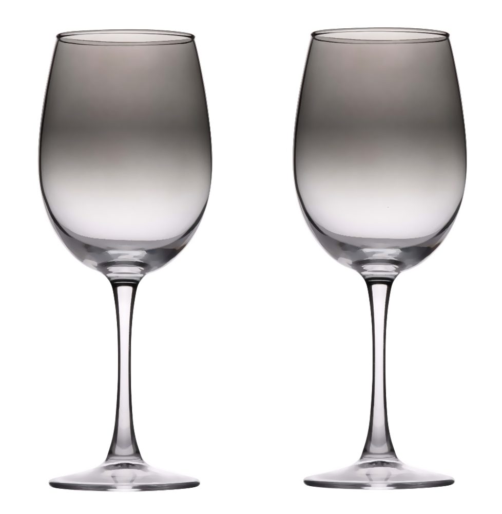 ALPINA Sklenice na víno sada 4 ks 465 ml kouřová ED-224043