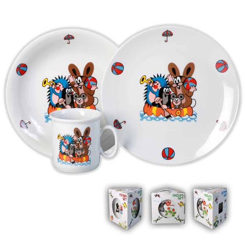 Thun Dětská jídelní sada 3 ks / "Krtek", dárkové balení_hamashop