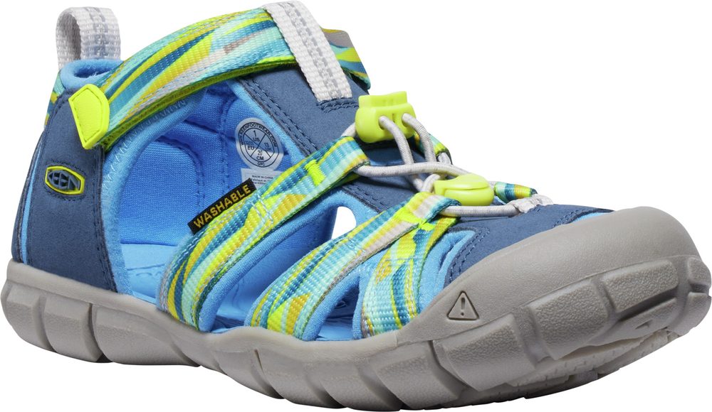 Levně KEEN SEACAMP II CNX CHILDREN vintage indigo/evening primrose