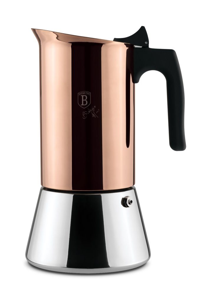 BERLINGERHAUS Konvice na espresso 6 šálků Rosegold Metallic Line BH-8549