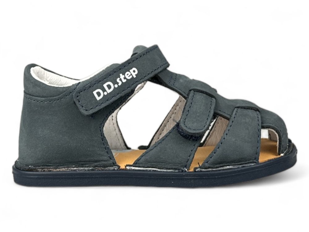 Chlapecké BAREFOOT letní obuv DDstep - Tmavě modré