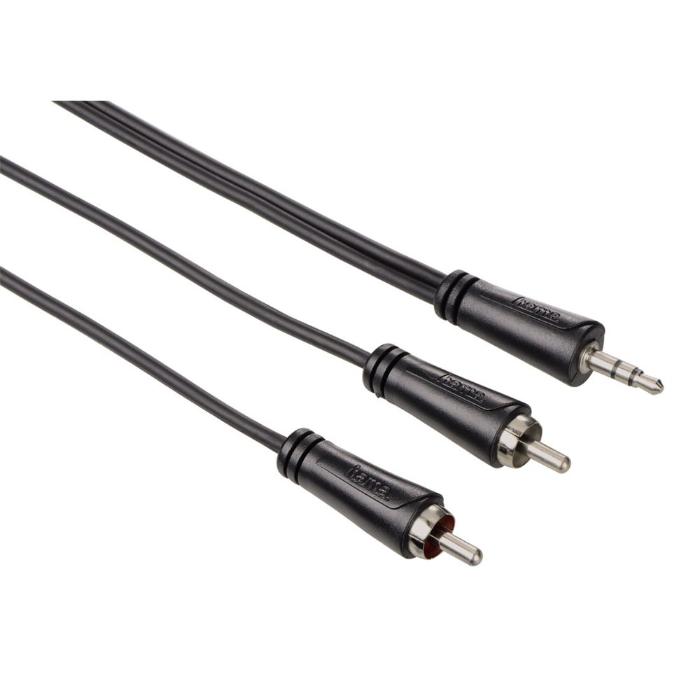 Levně Hama audio kabel jack - 2 cinch, 1*, 5 m