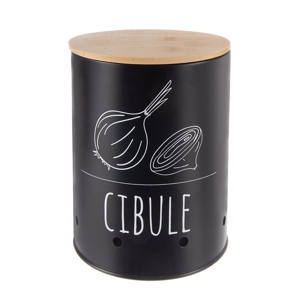 Levně Dóza pr. 13 cm Cibule BLACK