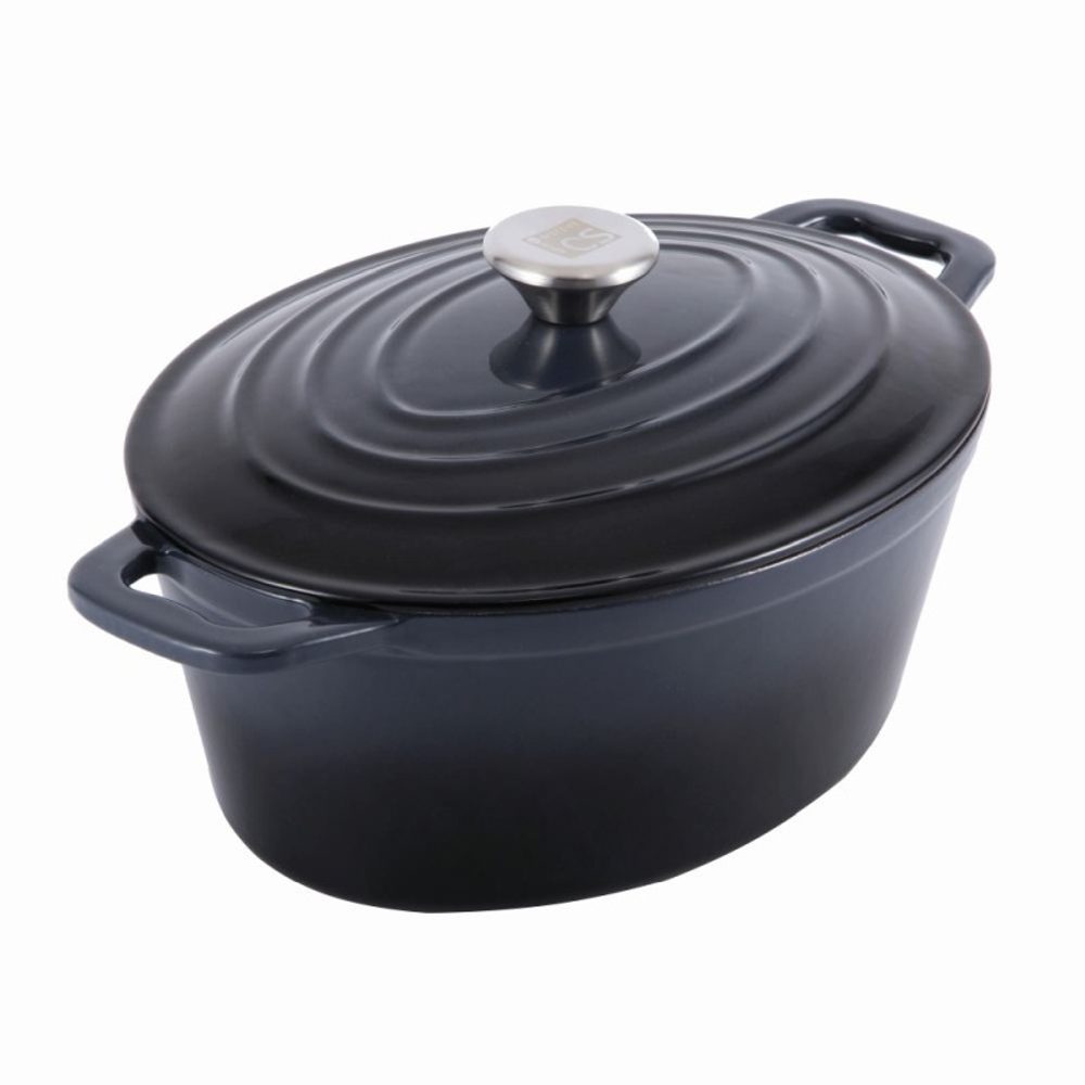 CS SOLINGEN Pekáč s poklicí litinový Xanten 36 x 28 cm černý CS-075262