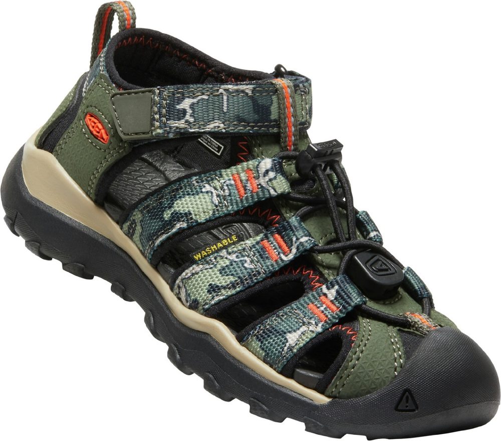 Levně Dětské sandály KEEN NEWPORT NEO H2 CHILDREN forest night/camo