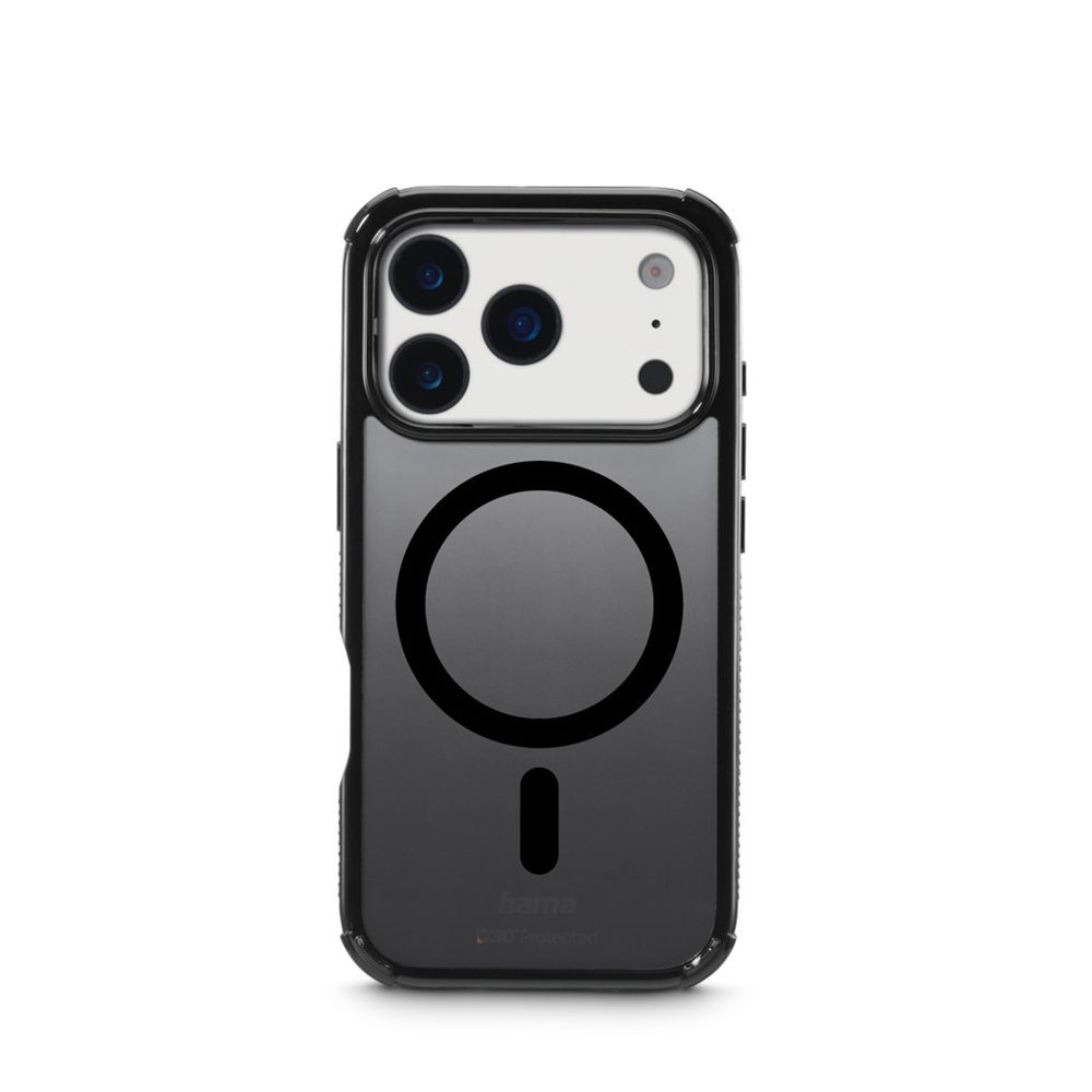 Levně Hama Extreme Protect, kryt pro Apple iPhone 17 Pro, magnetický, D3O®, černý