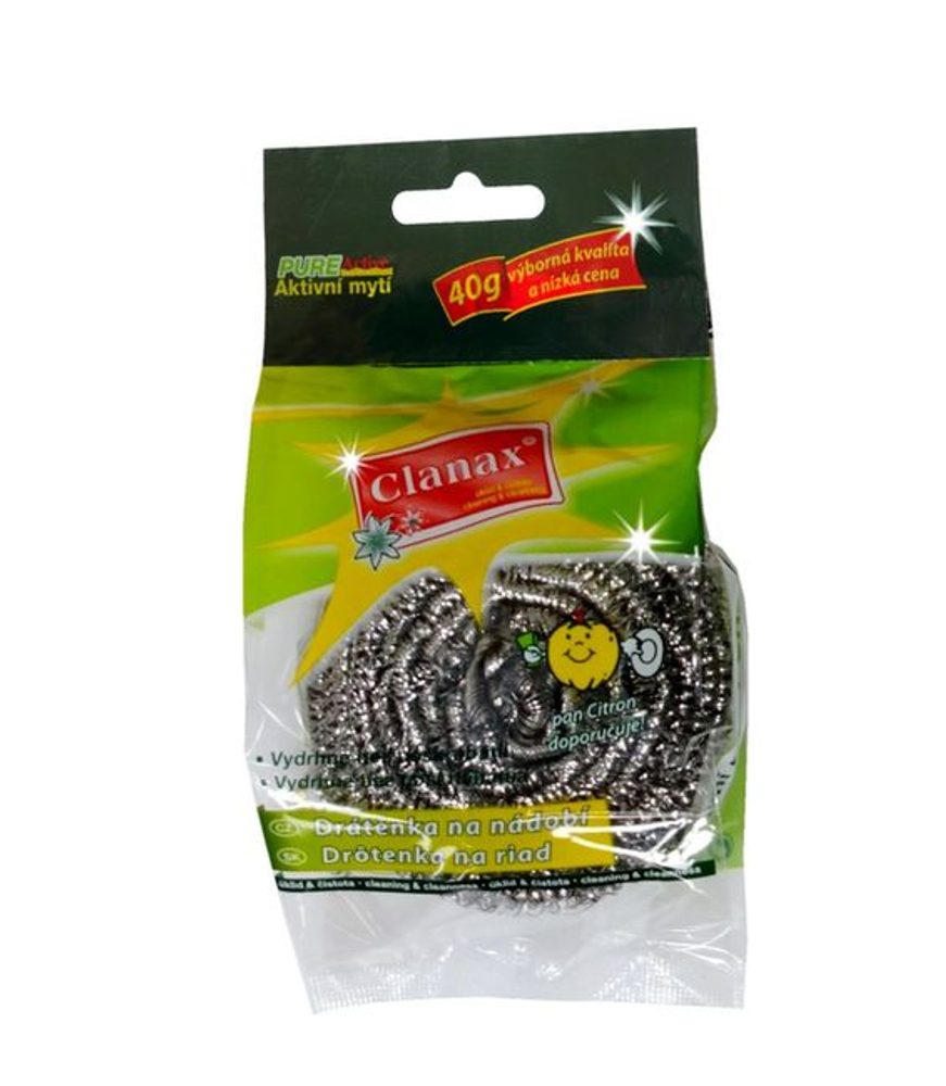 drátěnka 1ks JUMBO, 40g, 7x7cm, NR