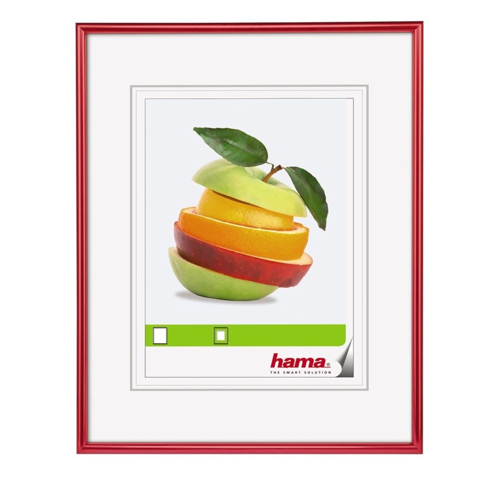 Levně Hama sevilla Plastic Frame, red, 15 x 20 cm