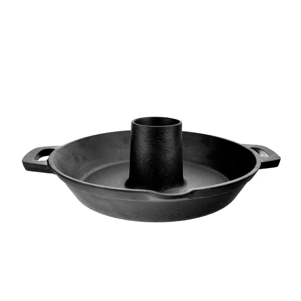 Levně Pánev LITINA se stojanem na kuře pr. 28 cm