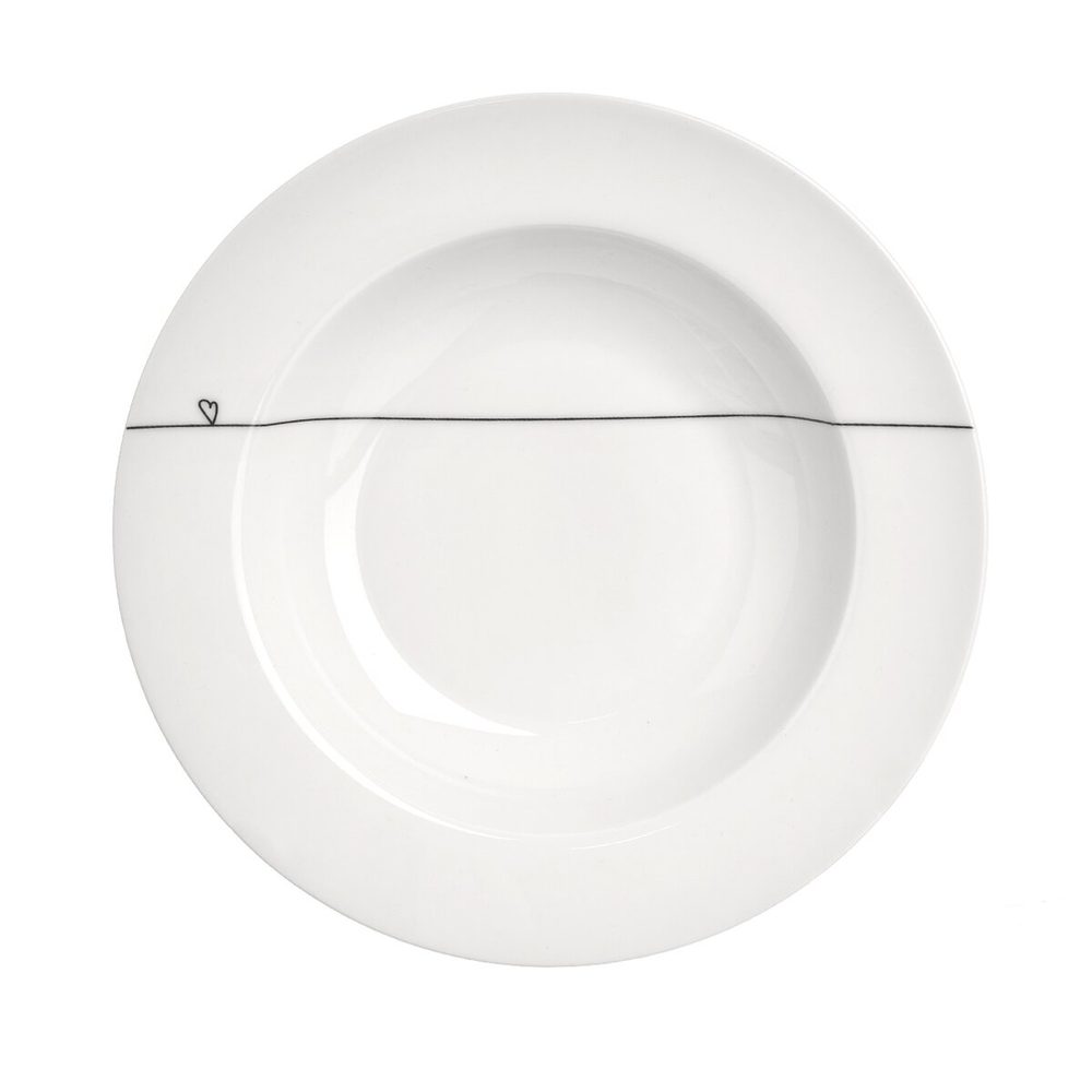 Hluboký talíř SRDÍČKA pr. 22 cm