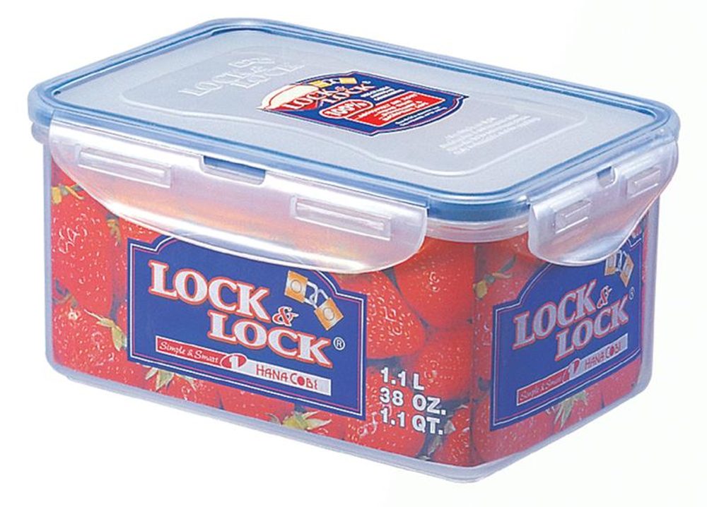 LOCKNLOCK DÓZA NA POTRAVINY LOCK 18,1X12,8X8,8CM 1,1L PLAST_hamashop
