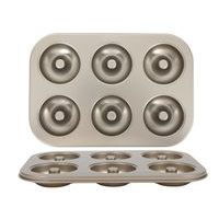 forma 26x18cm, 6x DONUT, nepřil.povrch, kov