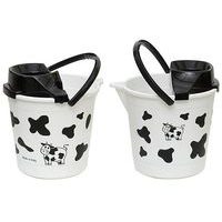 TORO Kbelík kulatý se ždímadlem, výlevkou, objem 12 l, 27 x 25 cm_hamashop