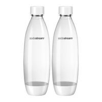 Láhev FUSE 2x1l White SodaStream- vhodné do myčky