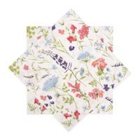 Servírovací ubrousky květy